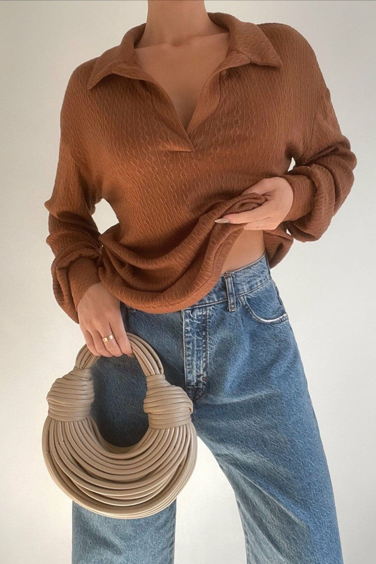 Avery Jumper - Chestnut