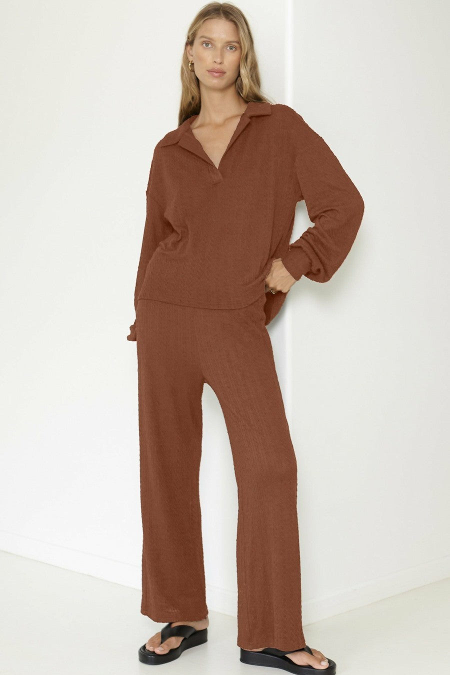 Avery Jumper - Chestnut