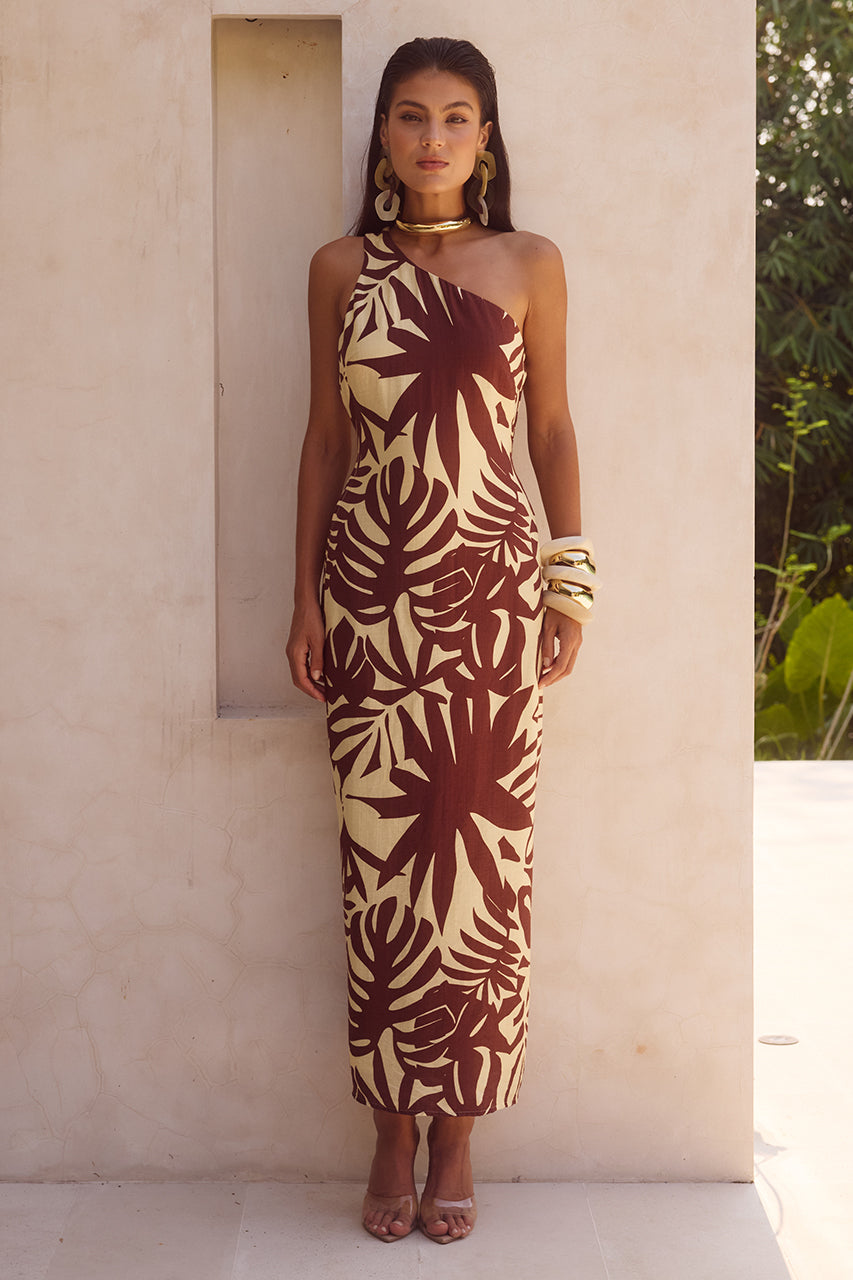 Matelo Midi Dress - Matelo Print