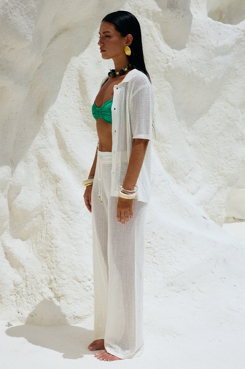 Myrah Pant - White