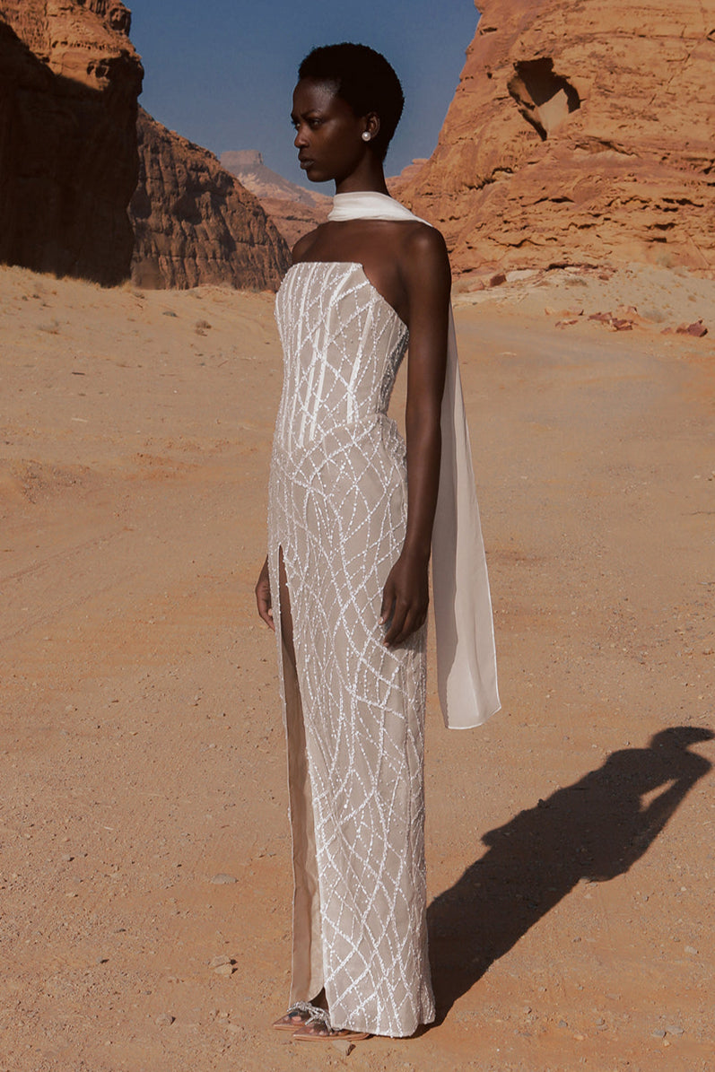 Sonia Gown - White