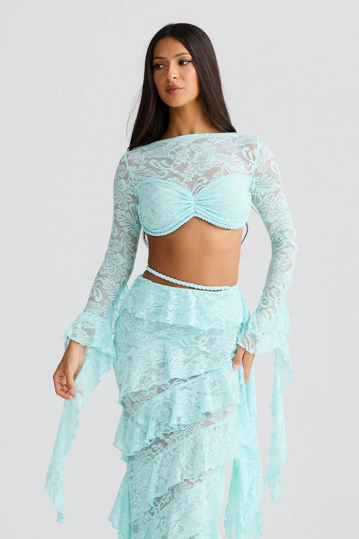 Cecilia Top - Aqua
