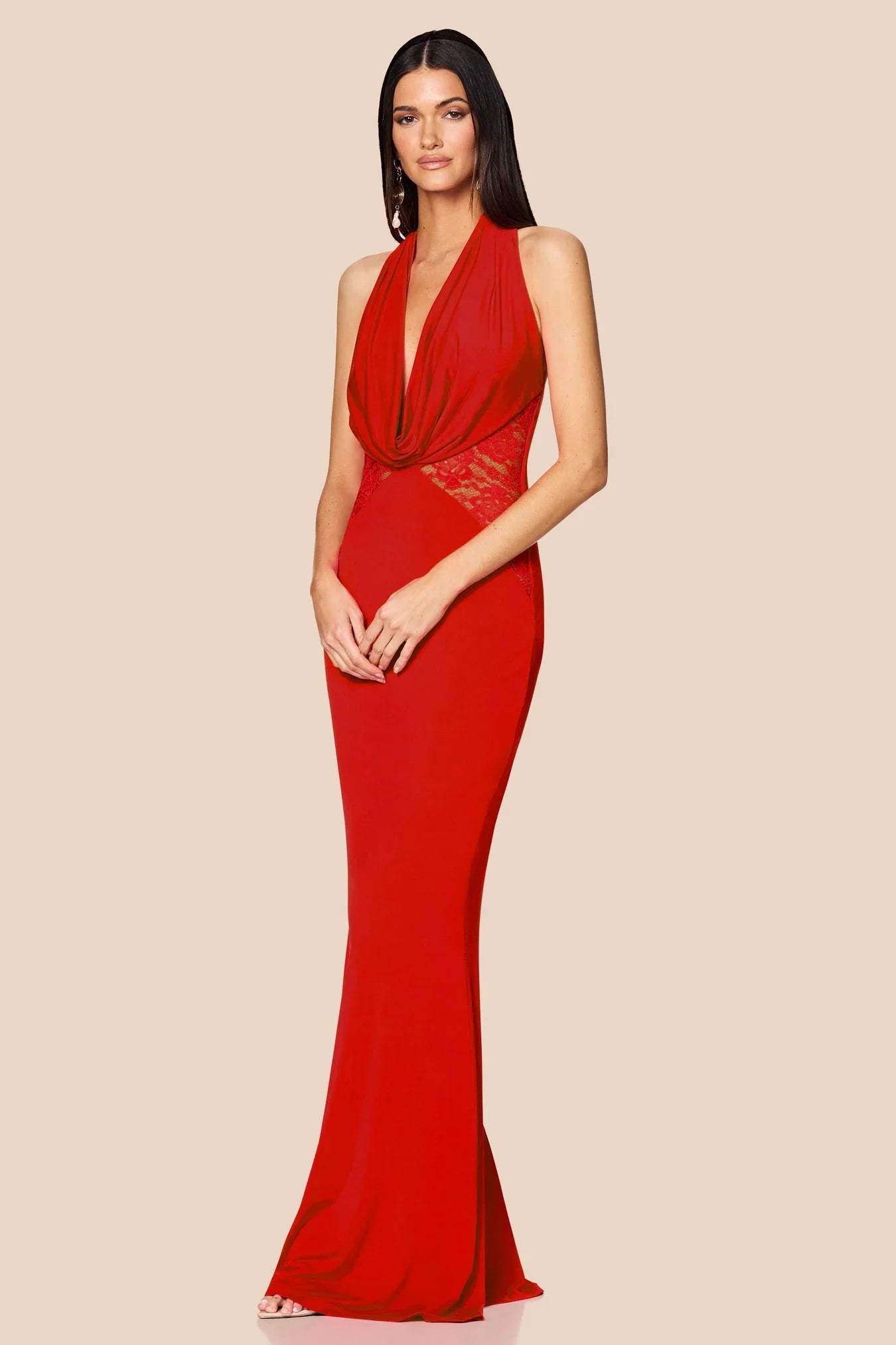 Nookie Lala Gown - Red