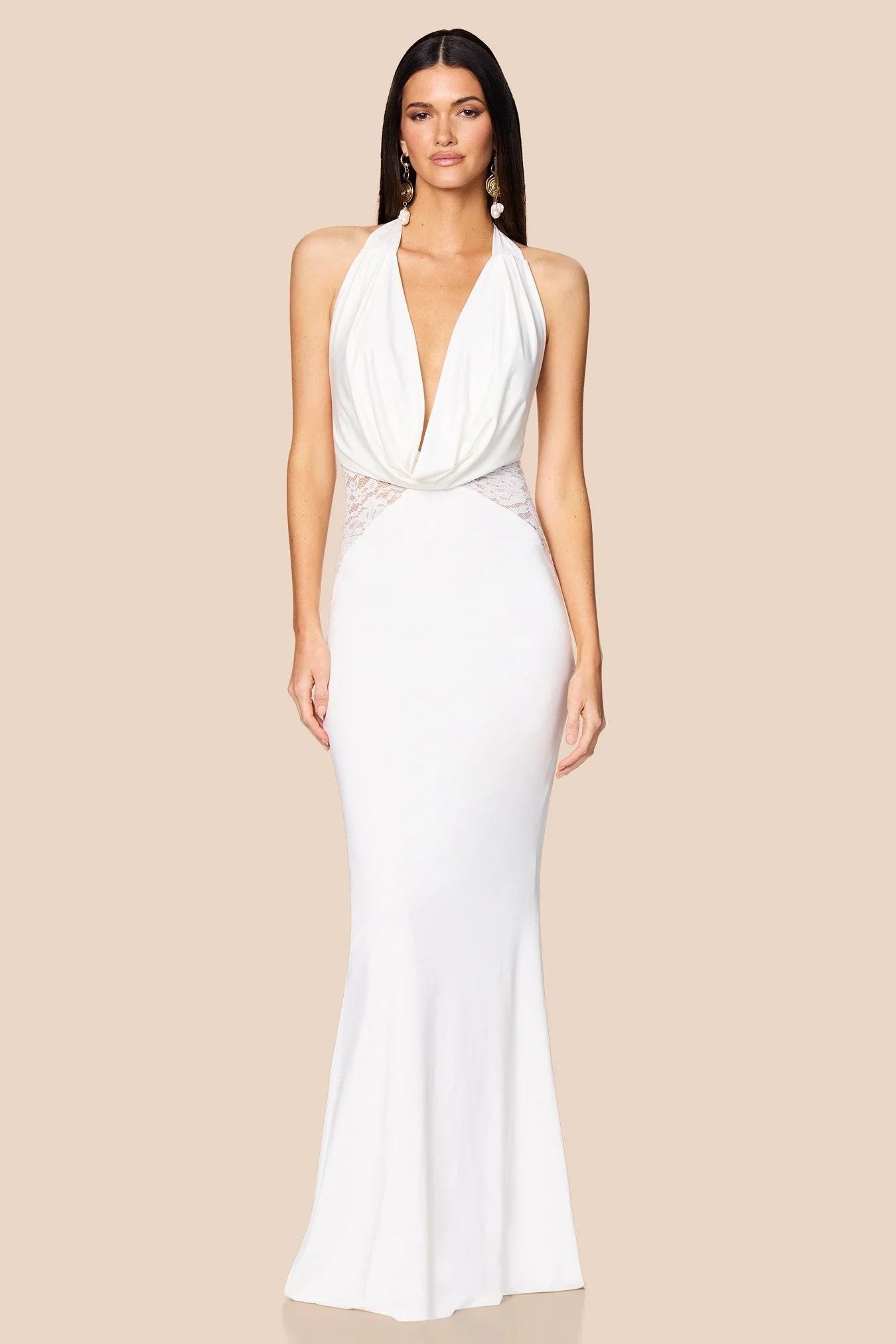 Nookie Lala Gown - White
