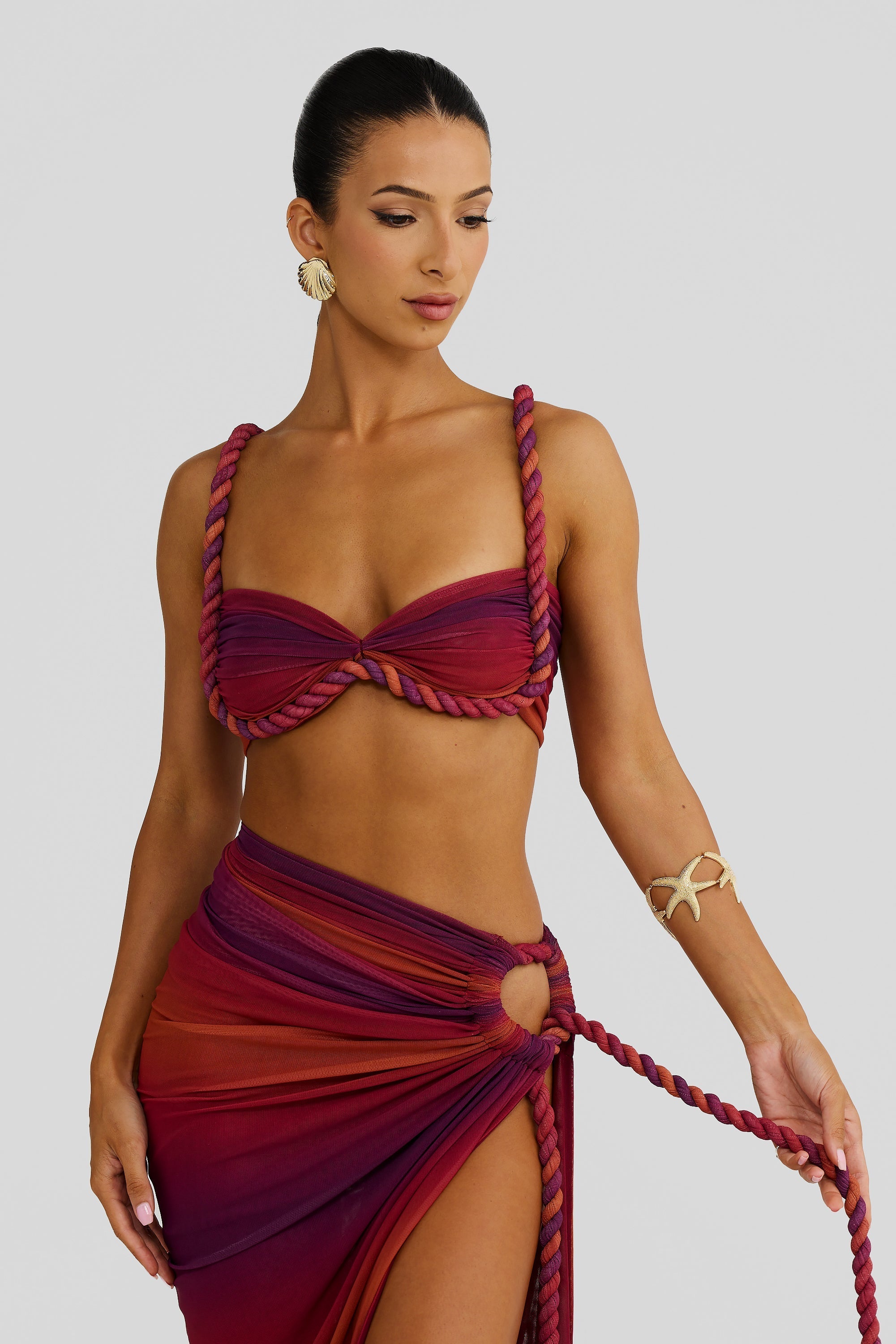 Ahria Top - Sunset Ombre
