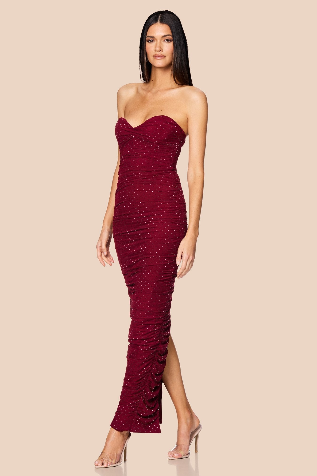 Nookie Noemie Maxi Dress -  Wine