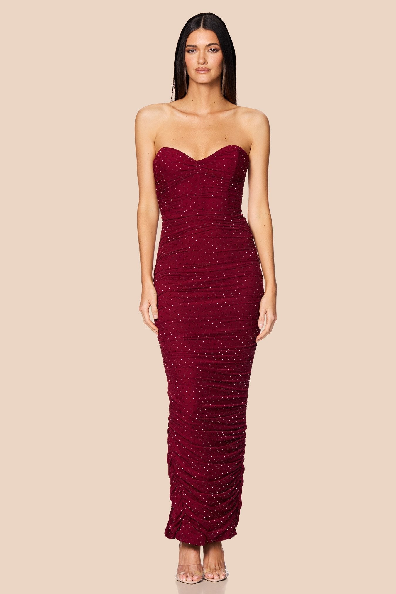 Nookie Noemie Maxi Dress -  Wine